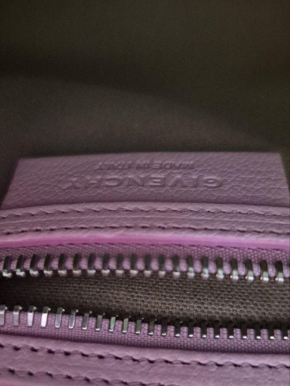 Givenchy Pink Pebbled Leather Mini Satchel - Picture 9 of 14